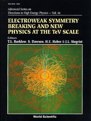 cover image of Electroweak Symmetry Breaking and New Physics At the Tev Scale